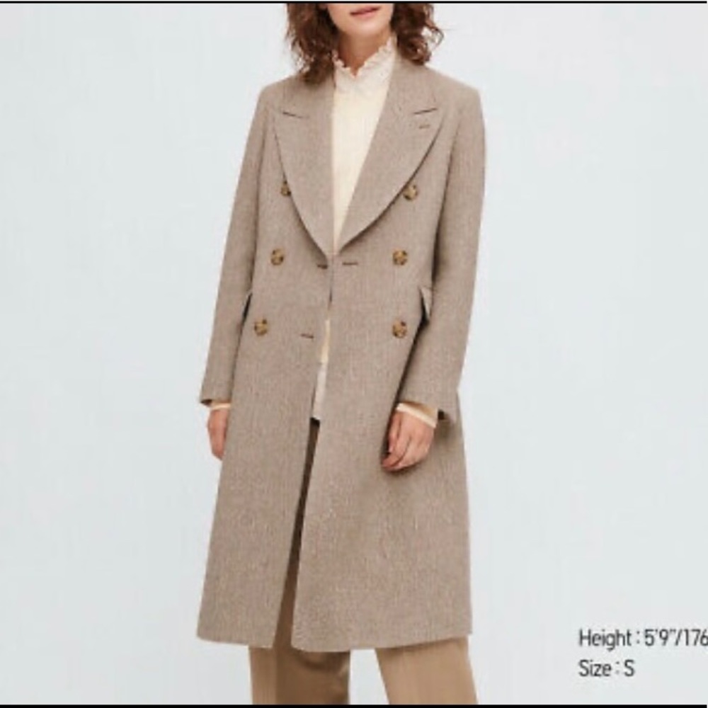 Uniqlo Ines de la Fressange wool coat
